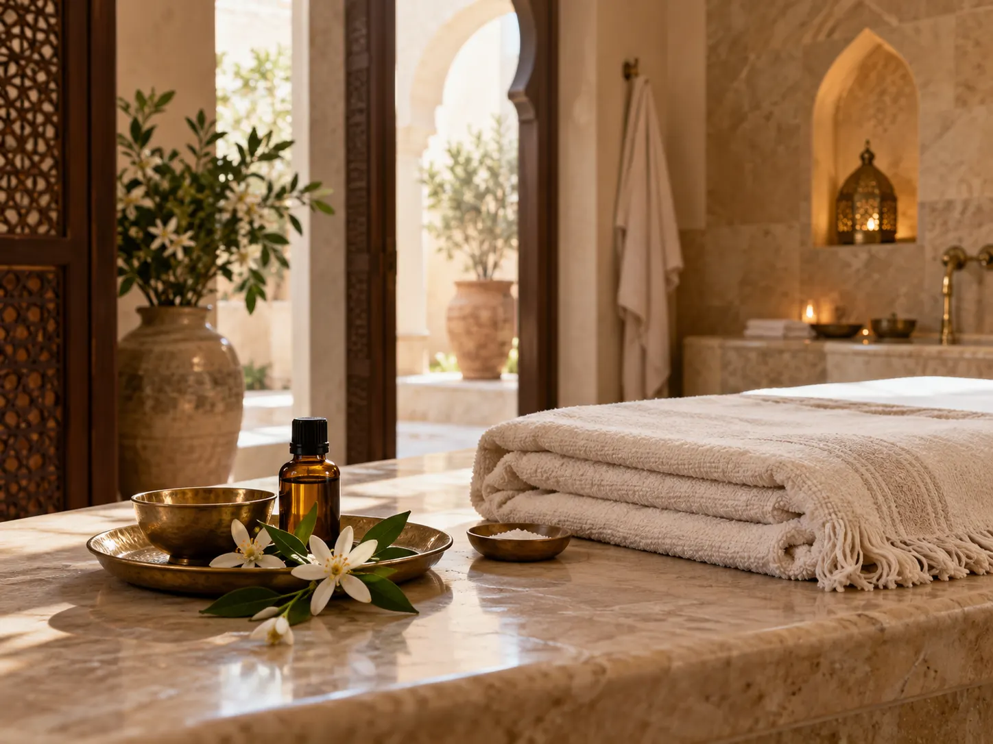 Espace de bien-être marocain